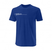 Wilson Tennis Tshirt Team II Tech Crew royal blue Men